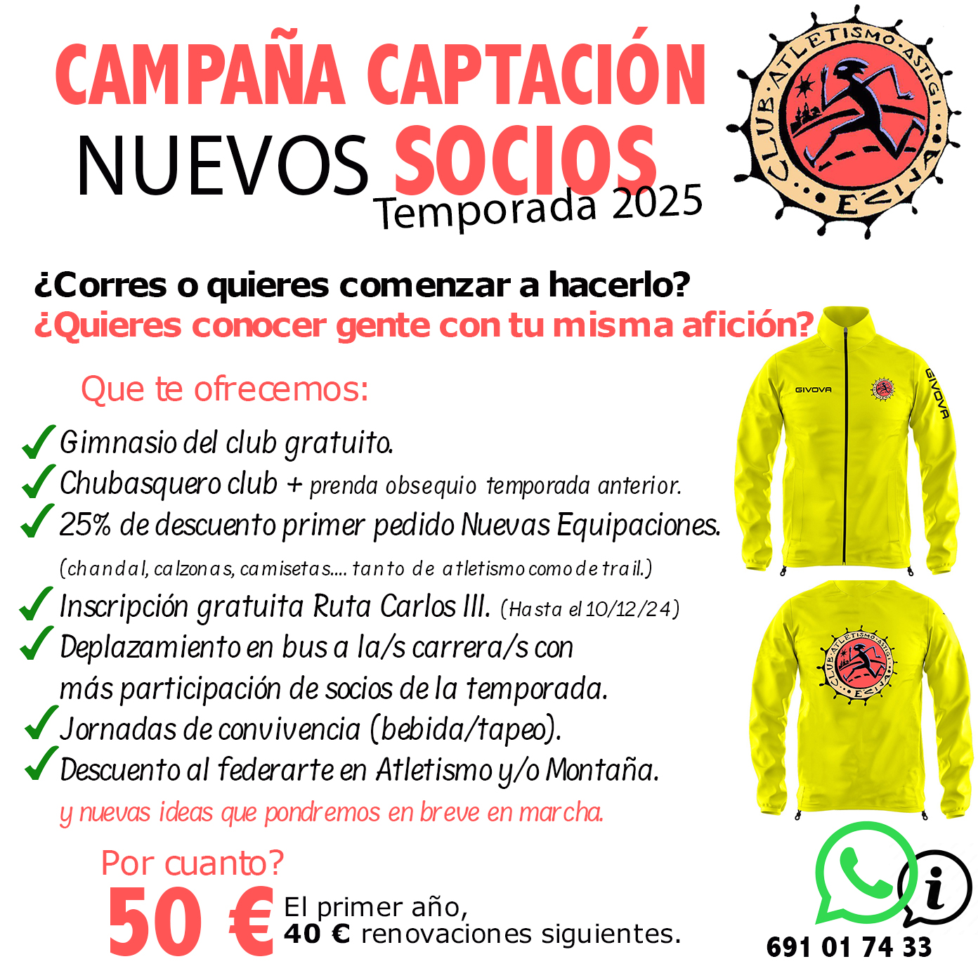campaña captación nuevos socios