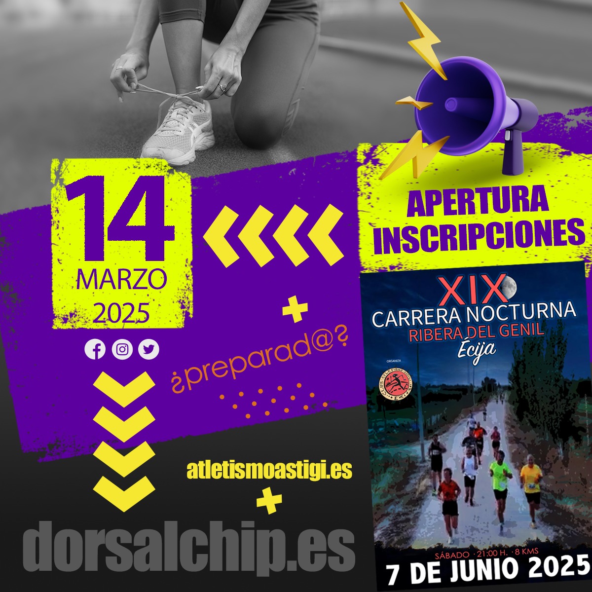 aperturas inscripciones Nocturna 2025